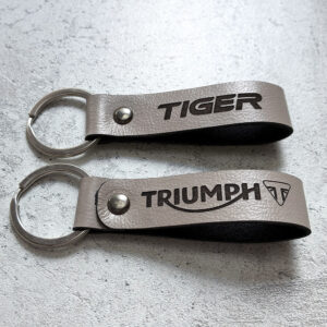 Кожаный брелок с логотипом мотоцикла Triumph Tiger
