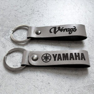 Кожаный брелок с логотипом мотоцикла Yamaha Virago